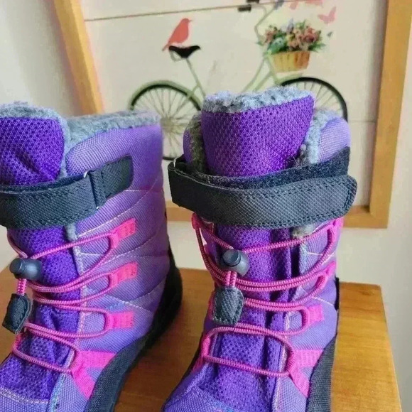 Kamik Jace Snow Boot - Girls' SZ 7 Waterproofed Protection Purple Color - Picture 7 of 14